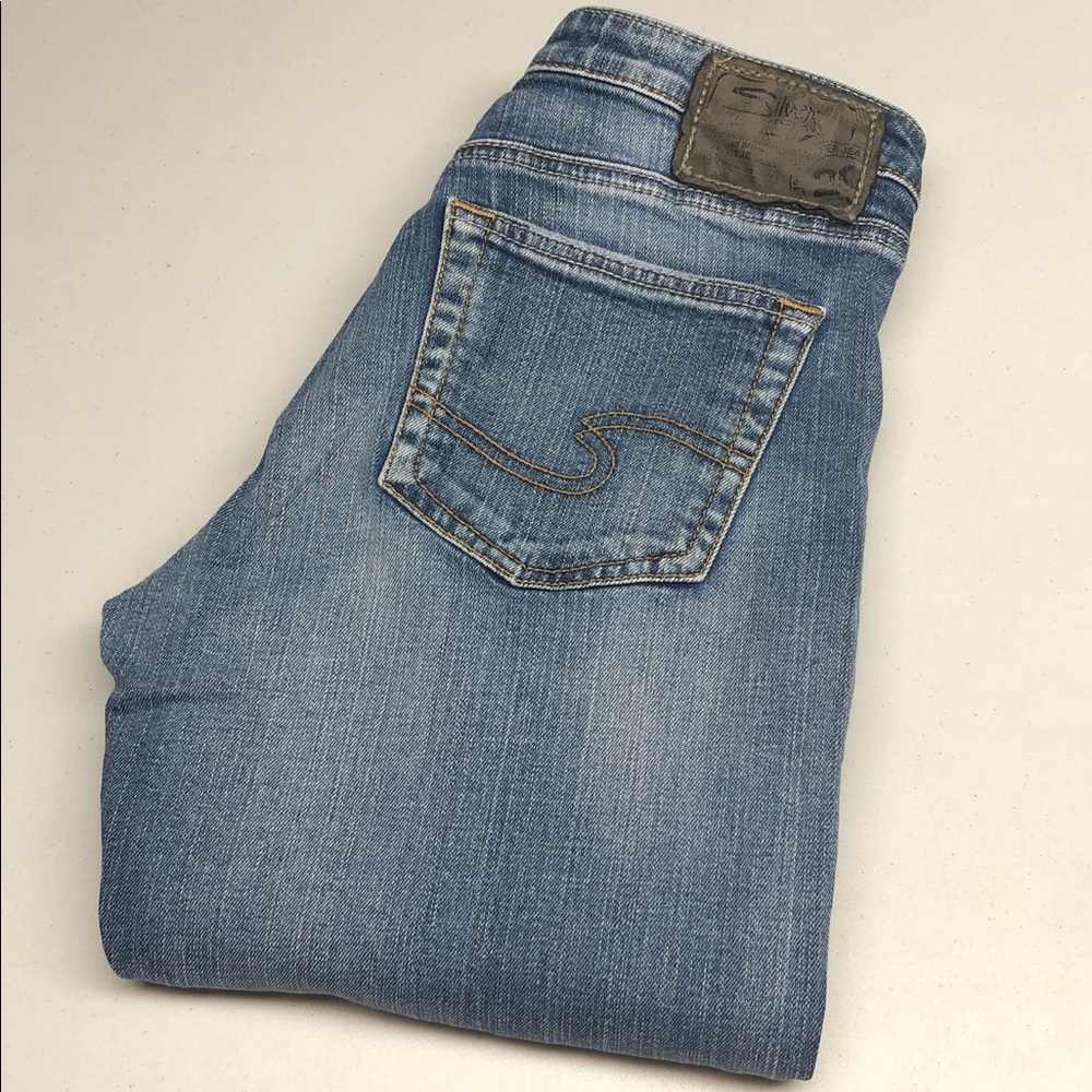 SILVER ANNIVERSARY FRISCO STRAIGHT LEG JEANS 29x32 ⭐️